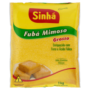 Fubá Mimoso Grosso Sinhá Pacote 1kg