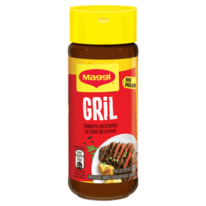 Tempero Pó para Todos os Tipos de Carne Maggi Gril Vidro 120g