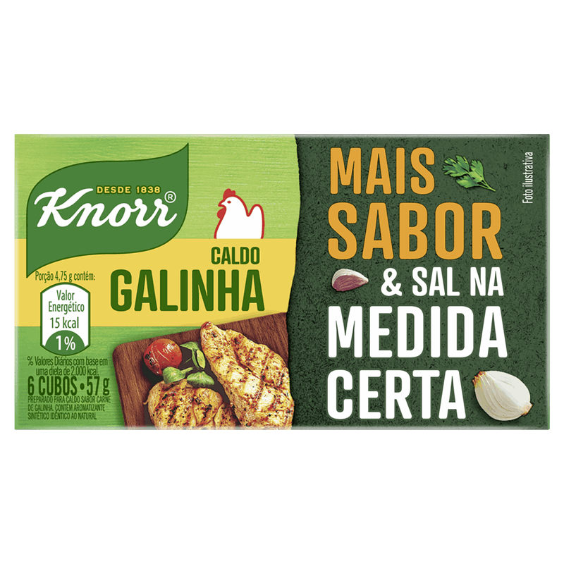 Caldo-Tablete-Galinha-Knorr-Mais-Sabor-Caixa-57g-6-Unidades