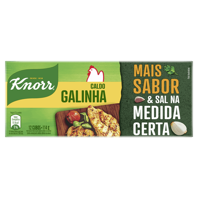 Caldo-Tablete-Galinha-Knorr-Mais-Sabor-Caixa-114g-12-Unidades