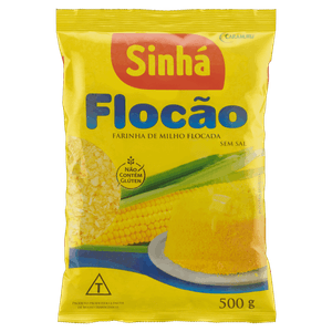 Farinha de Milho Flocão Sinhá Pacote 500g