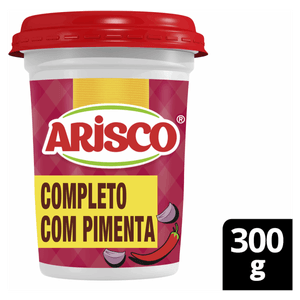 Tempero Completo com Pimenta Arisco Pote 300g