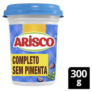 Tempero Completo sem Pimenta Arisco Pote 300g