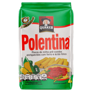 Flocos de Milho Pré-Cozido Quaker Polentina Pacote 500g