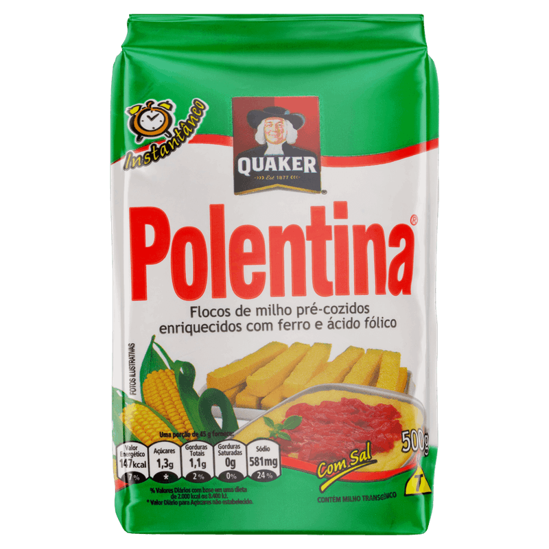 Flocos-de-Milho-Pre-Cozido-Quaker-Polentina-Pacote-500g