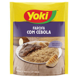 Farofa de Mandioca Cebola Yoki Pacote 200g