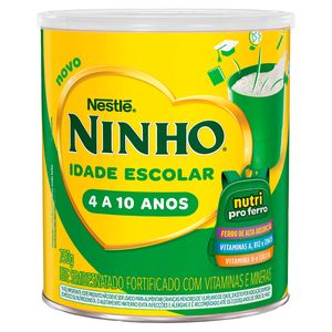 Leite Pó Semidesnatado Ninho Idade Escolar Lata 750g