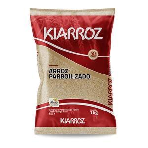 Arroz Parboilizado Tipo 1 Kiarroz Pacote 1kg