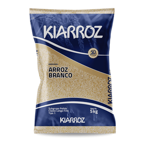 Arroz Branco Tipo 1 Kiarroz Pacote 5kg