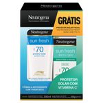 Kit-Protetor-Solar-FPS-70-Neutrogena-Sun-Fresh-200ml-Gratis-Derm-Care-40g