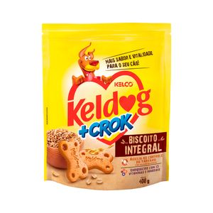 Biscoito para Cães Keldog + Crok Integral Pacote 400gr