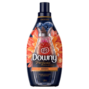 Amaciante de Roupa Concentrado Adorável Downy Perfume Collection Frasco 1,35l