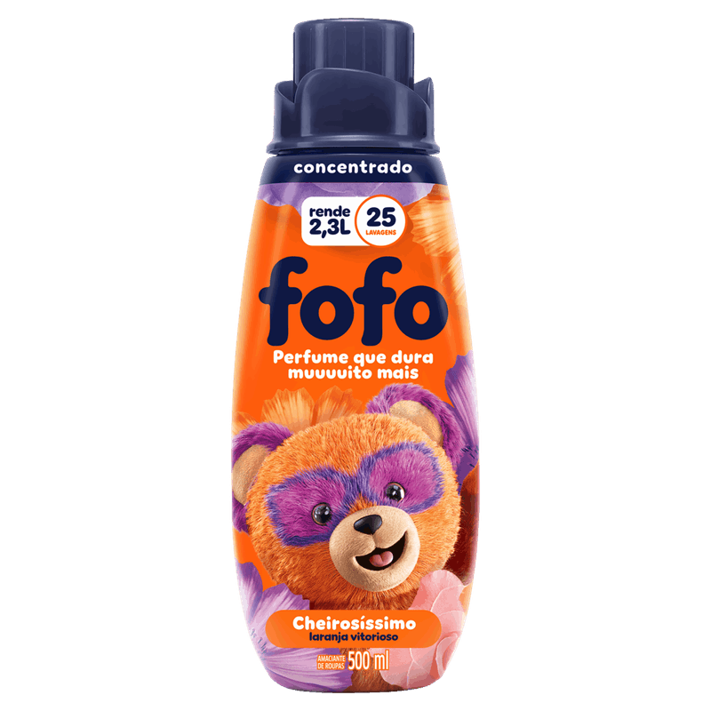 Amaciante-de-Roupa-Concentrado-Laranja-Vitorioso-Fofo-Cheirosissimo-Frasco-500ml