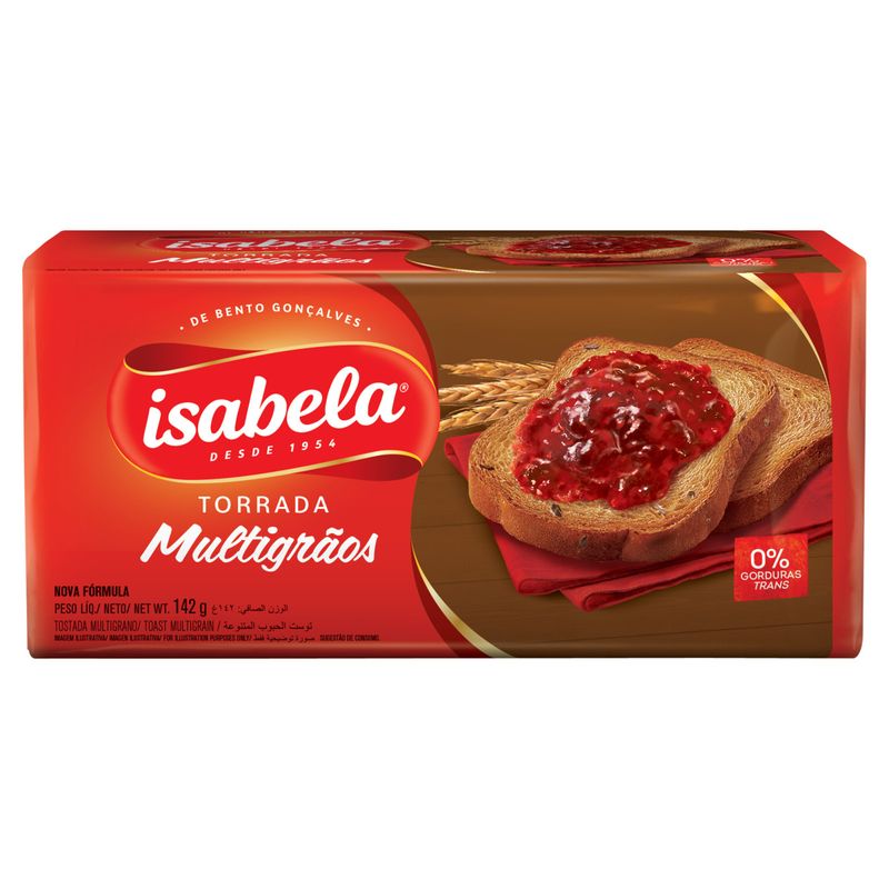 Torrada-Multigraos-Isabela-Pacote-142g
