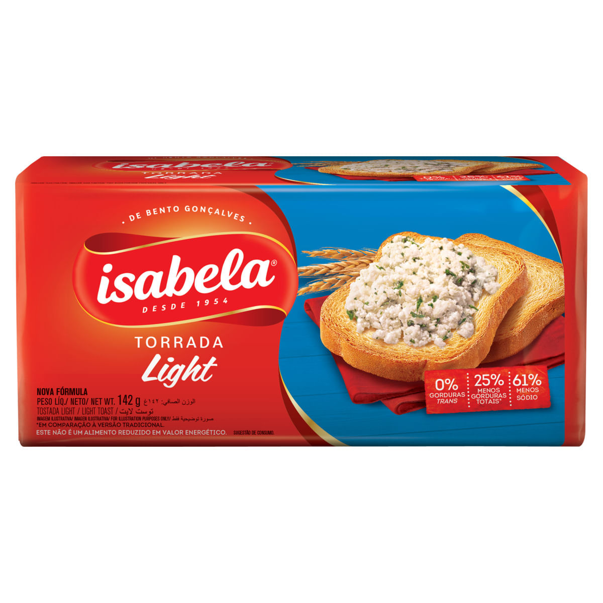 Torrada Isabela Light 142g