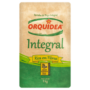 Farinha de Trigo Integral Orquídea Pacote 1kg