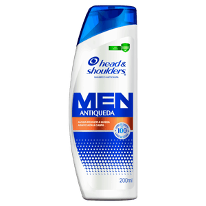 Shampoo Anticaspa Head & Shoulders Men Prevenção Contra Queda Frasco 200ml