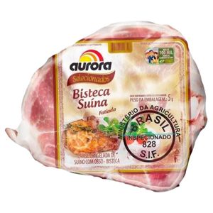 Bisteca Suína Congelada Aurora Kg