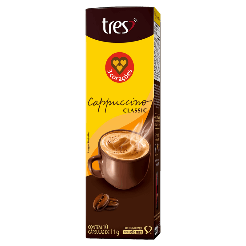 Cappuccino-em-Capsula-Classic-Tres-Caixa-110g-10-Unidades