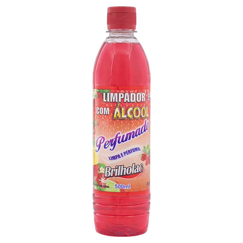 Limpador-Perfumado-com-Alcool-Fruity-Brilholac-Squeeze-500ml-Refil