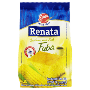 Mistura para Bolo Fubá Renata Pacote 400g