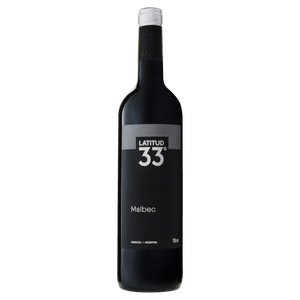 Vinho Argentino Tinto Seco Latitud 33º Malbec Mendoza Garrafa 750ml