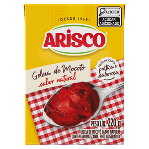 Geleia de Mocotó Natural Arisco Caixa 220g