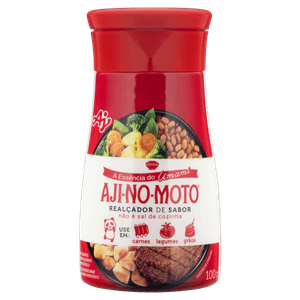 Realçador de Sabor Umami Aji-No-Moto Frasco 100g