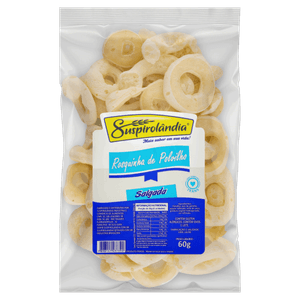 Rosquinha de Polvilho Salgada Suspirolândia Pacote 60g