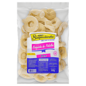 Rosquinha de Polvilho Doce Suspirolândia Pacote 60g