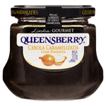 Molho-Agridoce-Cebola-Caramelizada-com-Pimenta-Queensberry-Gourmet-Vidro-310g