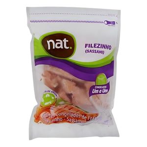 Filezinho Sassami de Frango Nat Congelado Pacote 1kg