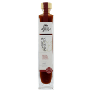 Molho de Pimenta-Calabresa com Cabernet Sauvignon Casa Madeira Gourmet Vidro 50ml