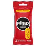 Preservativo-Masculino-Lubrificado-Prudence-Pacote-Leve-8-Pague-6-Unidades