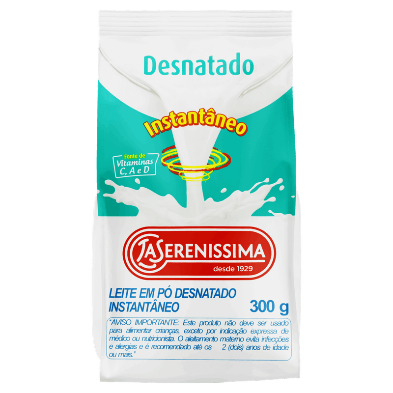 Leite-Po-Instantaneo-Desnatado-La-Serenissima-Pacote-300g