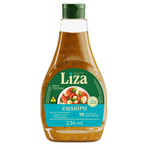 Molho para Salada Caseiro Liza Squeeze 234ml