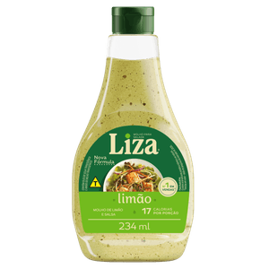 Molho para Salada Limão Liza Squeeze 234ml