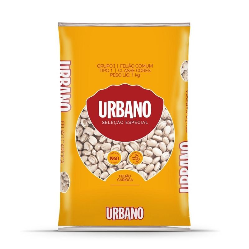 Feijao-Carioca-Tipo-1-Urbano-Selecao-Especial-Pacote-1kg