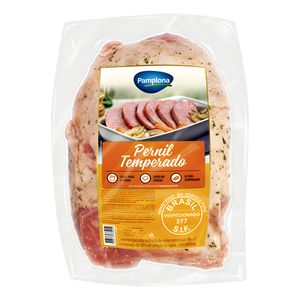 Pernil Suíno Resfriado sem Osso Temperado Pamplona Kg