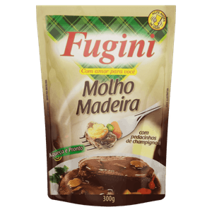 Molho Madeira Fugini Sachê 300g