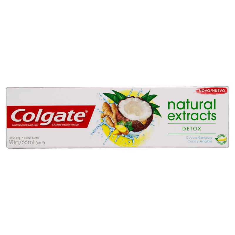 Gel-Dental-Coco-e-Gengibre-Colgate-Natural-Extracts-Detox-Caixa-90g