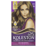 Kit Coloração Creme 70 Louro Médio Wella Koleston