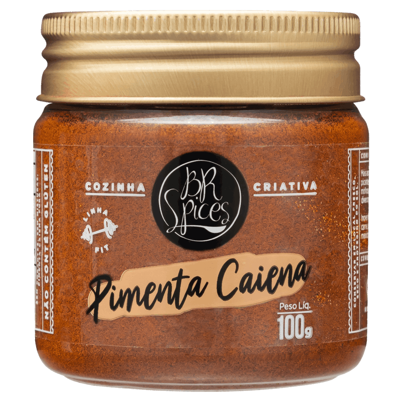 Pimenta-Caiena-Po-BR-Spices-Fit-Pote-100g