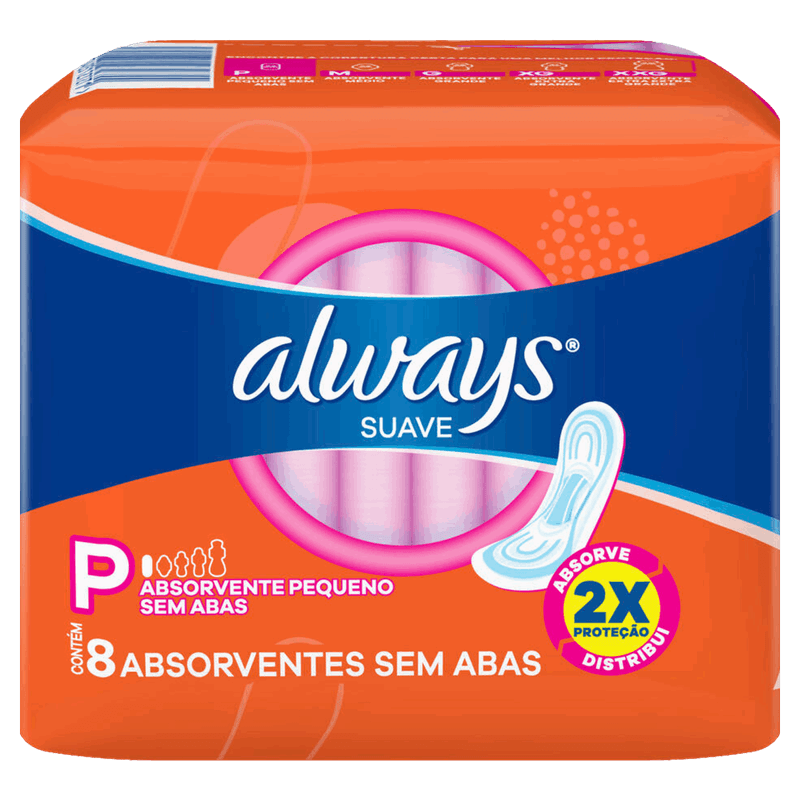 Absorvente-sem-Abas-Dia-Suave-Super-Protecao-Always-Pacote-8-Unidades