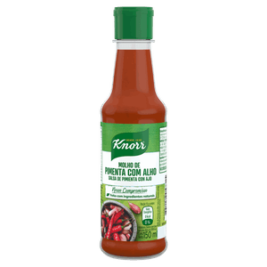 Molho de Pimenta com Alho Knorr Vidro 150ml