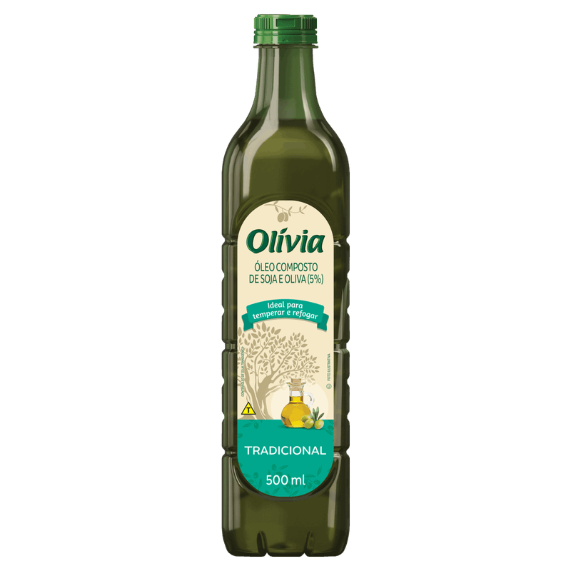 Oleo-Composto-de-Soja-e-Oliva-Tradicional-Olivia-Garrafa-500ml