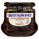 Molho-Agridoce-Alho-Caramelizado-com-Pimenta-Queensberry-Gourmet-Vidro-310g