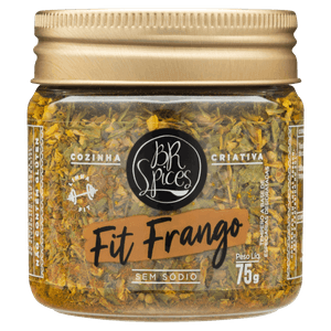 Condimento para Aves Zero Sódio BR Spices Fit Pote 75g