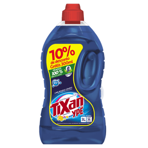 Lava-Roupas Líquido Primavera Tixan Ypê Frasco 3l Grátis 10% de Desconto 300ml