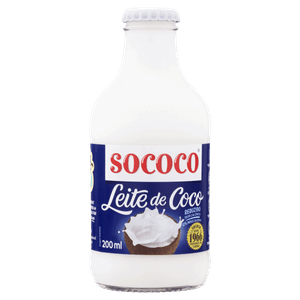 Leite de Coco RTC Sococo Vidro 200ml